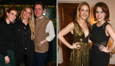 Princess Beatrice and Princess Eugenie's close friend Ellie Goulding made MBE by King