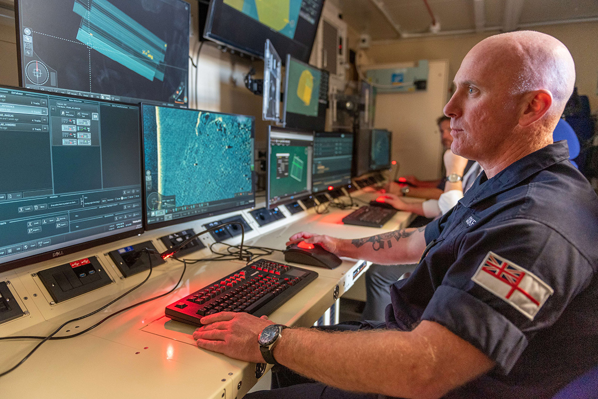 Thales to build AI mine warfare hubs for Royal Navy