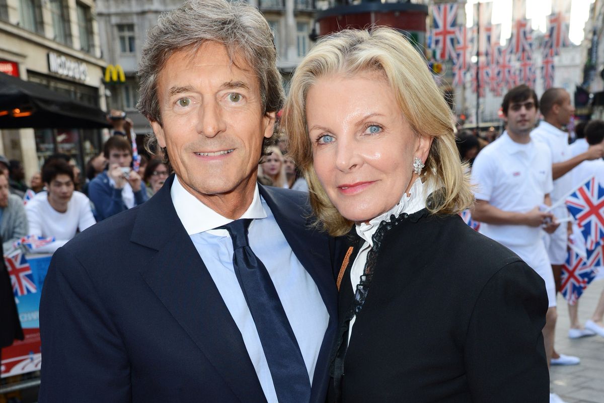 Nigel Havers and Georgiana Bronfman