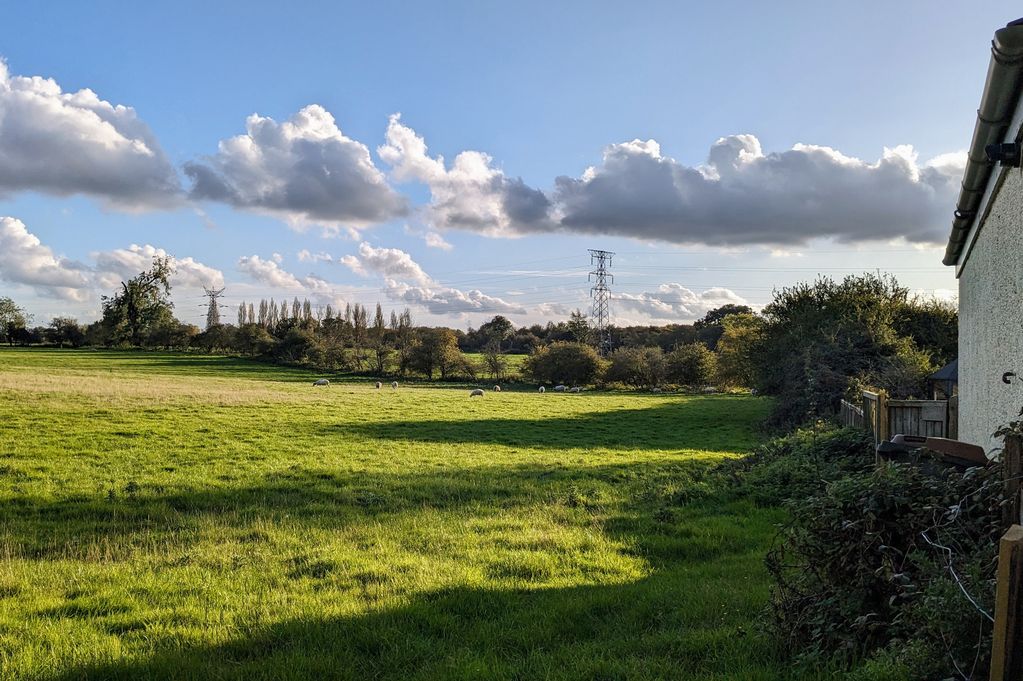 Green fields off Lentons Lane