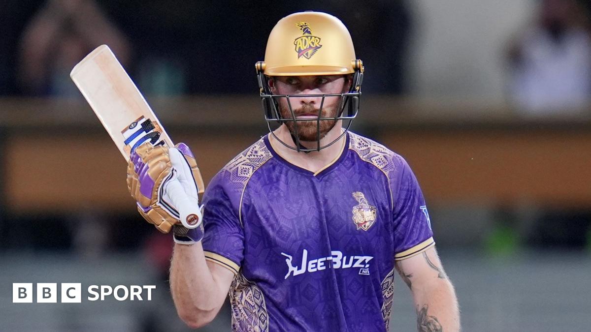 Phil Salt of Abu Dhabi Knight Riders celebrates his half-century