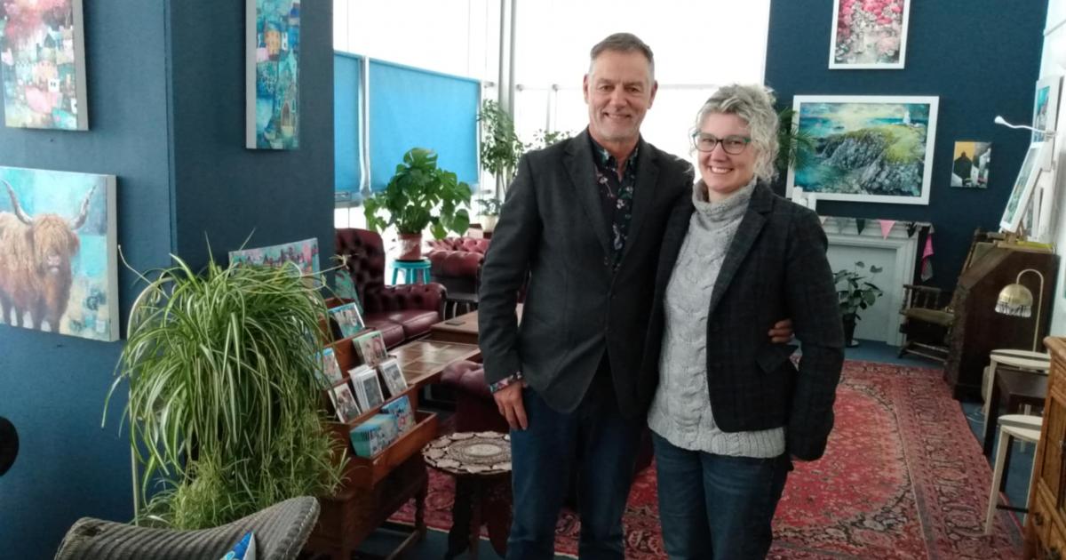 New art and antiques centre opens on Goodwick Parrog