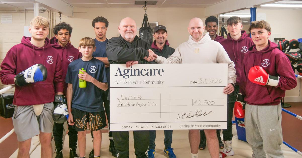 Weymouth Amateur Boxing Club given £2,500 in funding