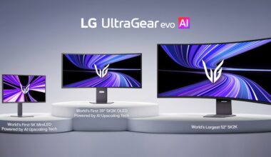 LG announces new UltraGear evo gaming monitors with AI upscaling