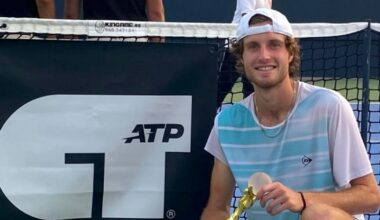 Hampshire tennis player secures career-high ATP ranking