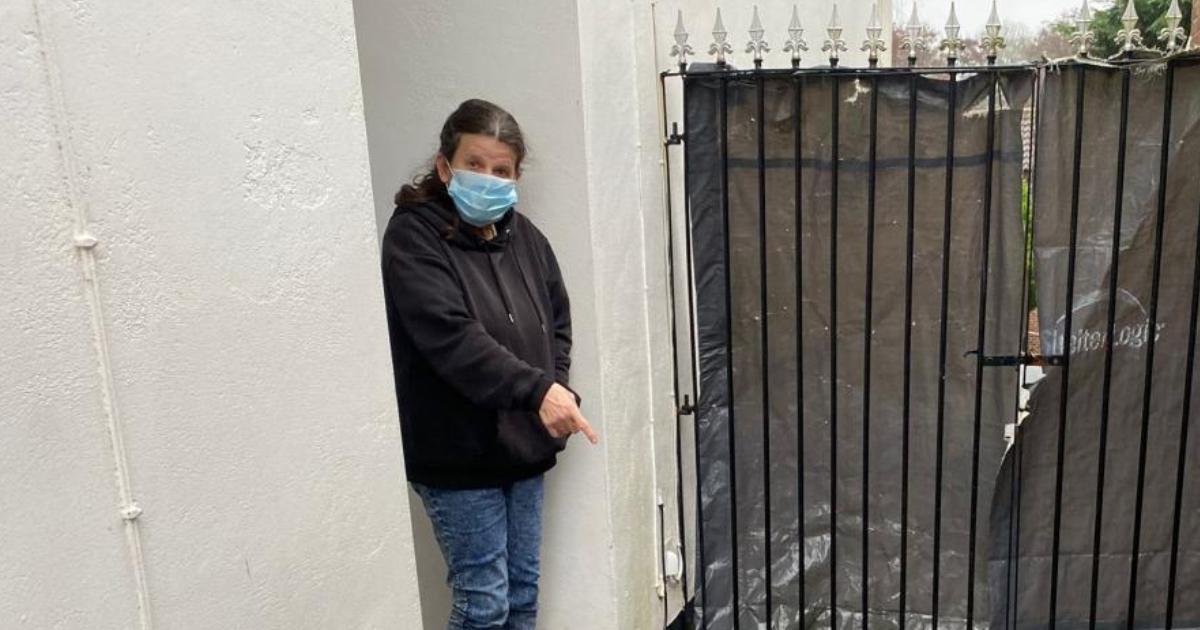 Southampton woman's driveway flooded with human waste