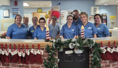 Meet the incredible NHS nurses on the wards on Christmas Day