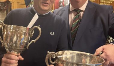 Greenock Golf Club celebrates season at prize-giving night