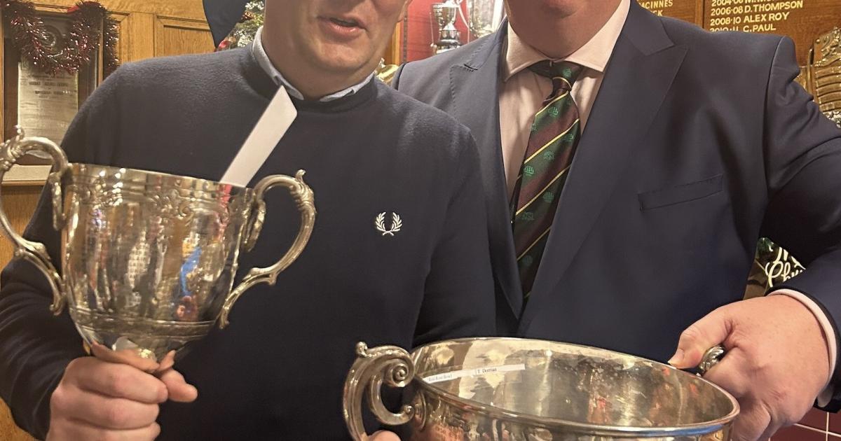 Greenock Golf Club celebrates season at prize-giving night