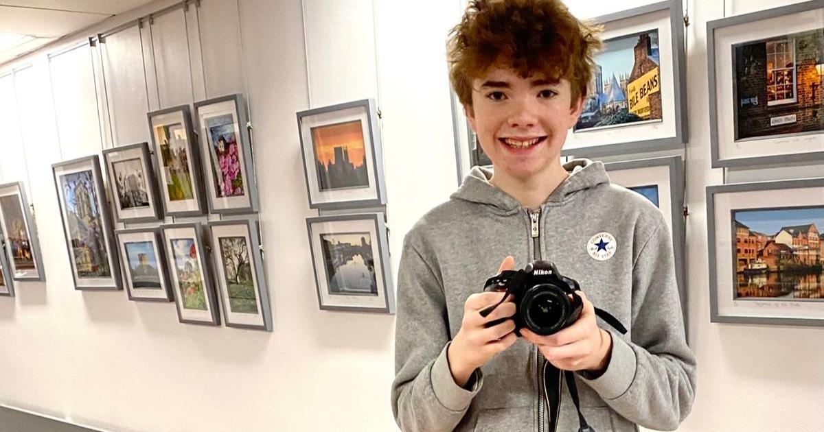 Teen photographer launches exhibition in York Hospital