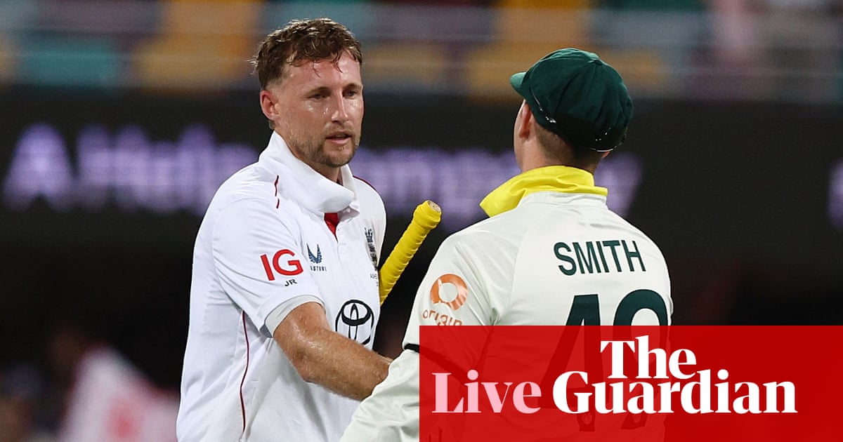 Australia v England: Ashes second Test, day one – as it happened | Ashes 2025-26