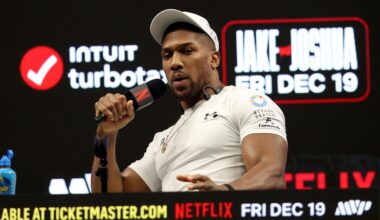 Anthony Joshua Hopes to 'Destroy' Jake Paul in Boxing Fight, 'That's My Intention'