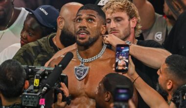Anthony Joshua Trolls Jake Paul With Video of KO Win, 'Netflix and Chill'