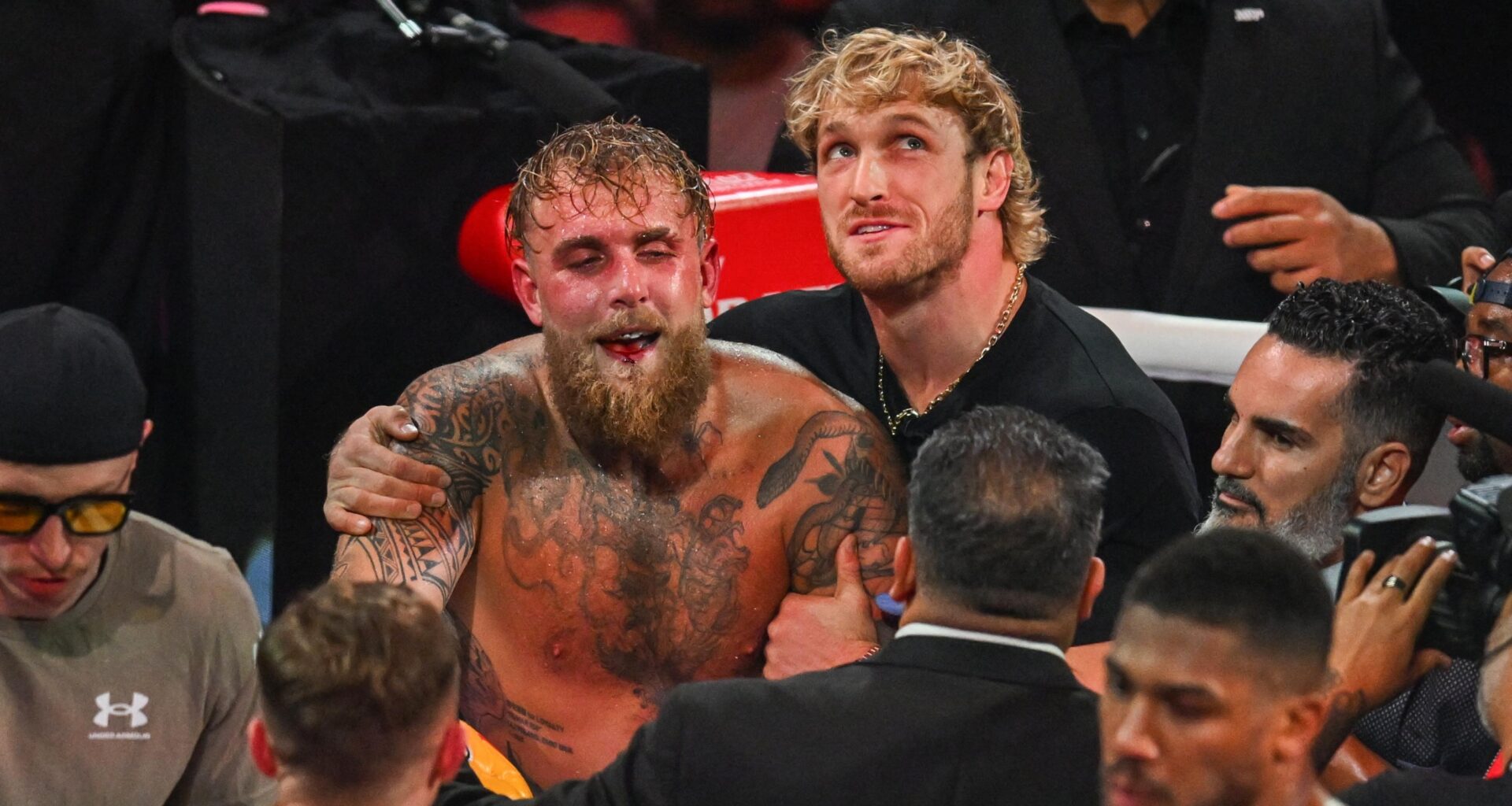 Jake Paul Calls Out 'No Chin' Francis Ngannou on Video, UFC Legend 'Is Low-Key Soft'