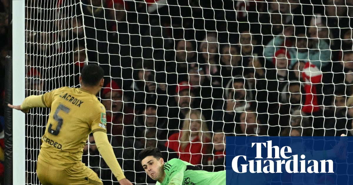 Arrizabalaga is Arsenal’s shootout hero at expense of Lacroix and Crystal Palace | Carabao Cup