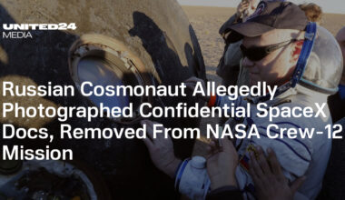 Russian Cosmonaut Allegedly Photographed Confidential SpaceX Docs, Removed From NASA Crew-12 Mission — UNITED24 Media