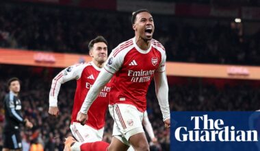 Gabriel Magalhães’ opener sparks Arsenal’s second-half rout of Aston Villa | Premier League