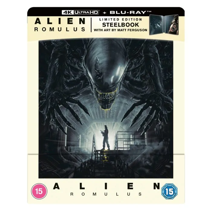  New Limited Edition Alien: Romulus 4K Steelbook Featuring Matt Ferguson's Artwork Announced!