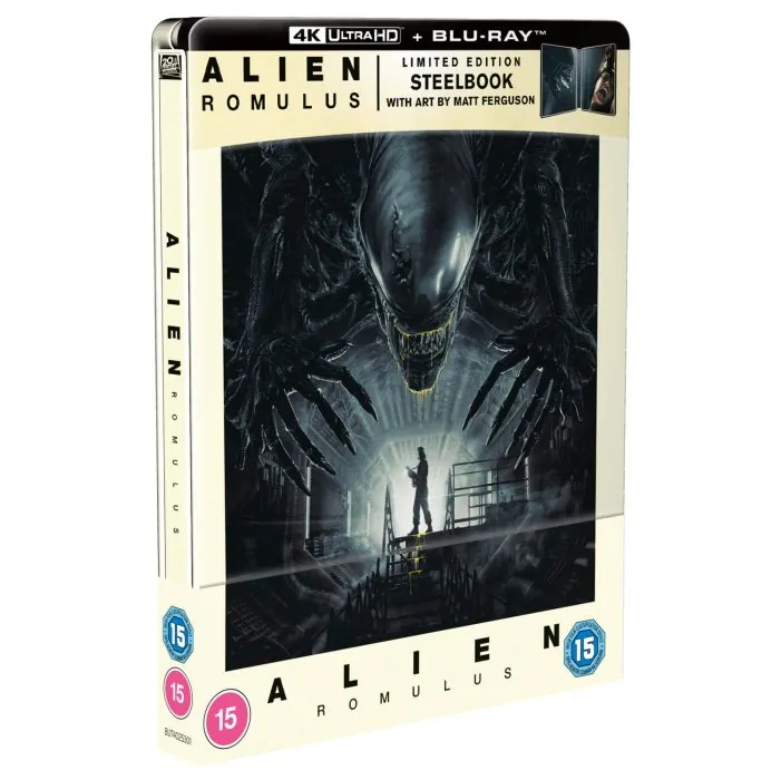  New Limited Edition Alien: Romulus 4K Steelbook Featuring Matt Ferguson's Artwork Announced!