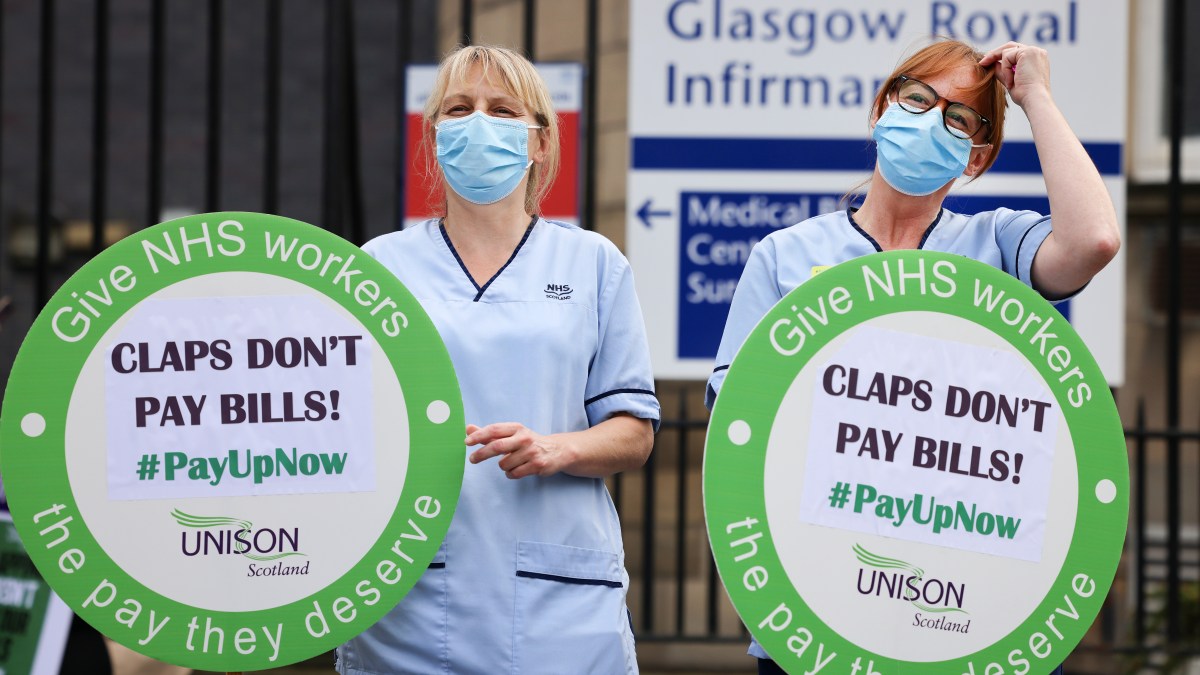 NHS staff in Scotland set for extra pay rise from ‘inflation clause’