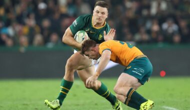 how centre became a flanker for South Africa
