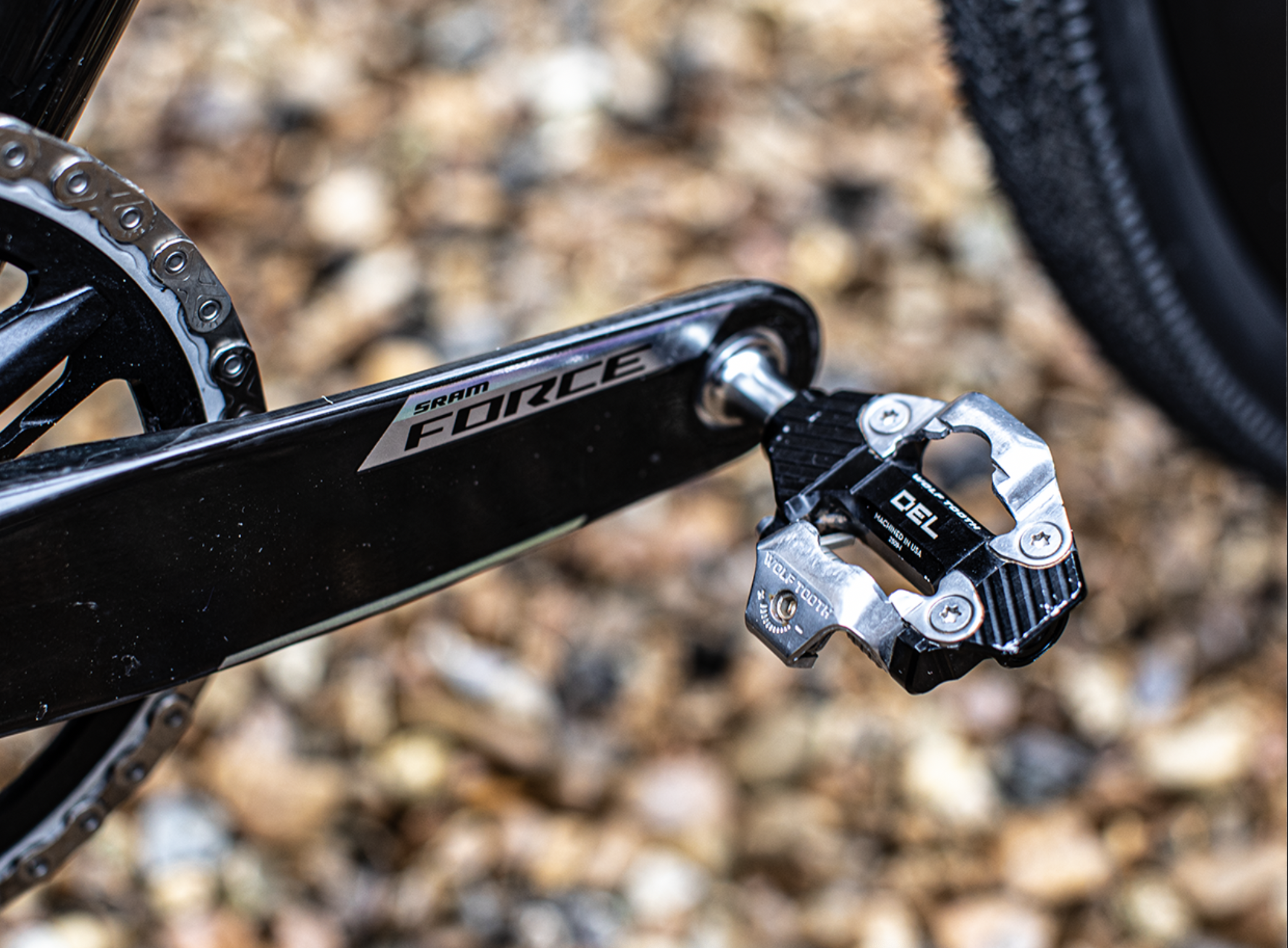 Wolf Tooth Del Gravel Race pedals