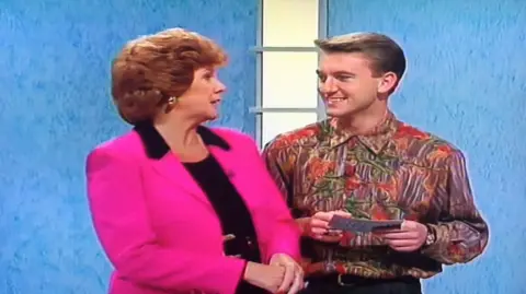 ITV A screengrab of Cilla Black and Howard Griffiths on Blind Date when the episode first aired.
