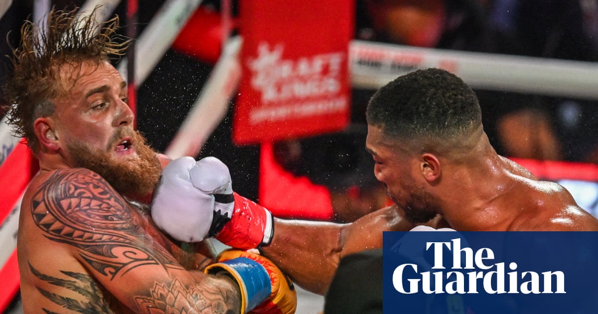 Anthony Joshua calls out Tyson Fury after sending Jake Paul to hospital with broken jaw | Anthony Joshua