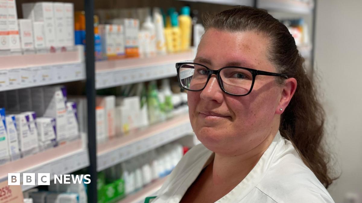 Pharmacy worker Yasmine Lindberg