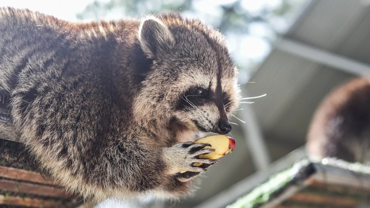 Domesticated Raccoon Enjoys Cheetos Just Like the Rest of Us