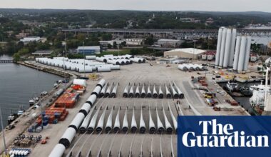 Trump officials halt offshore wind-farm projects over ‘national security risks’ | Trump administration