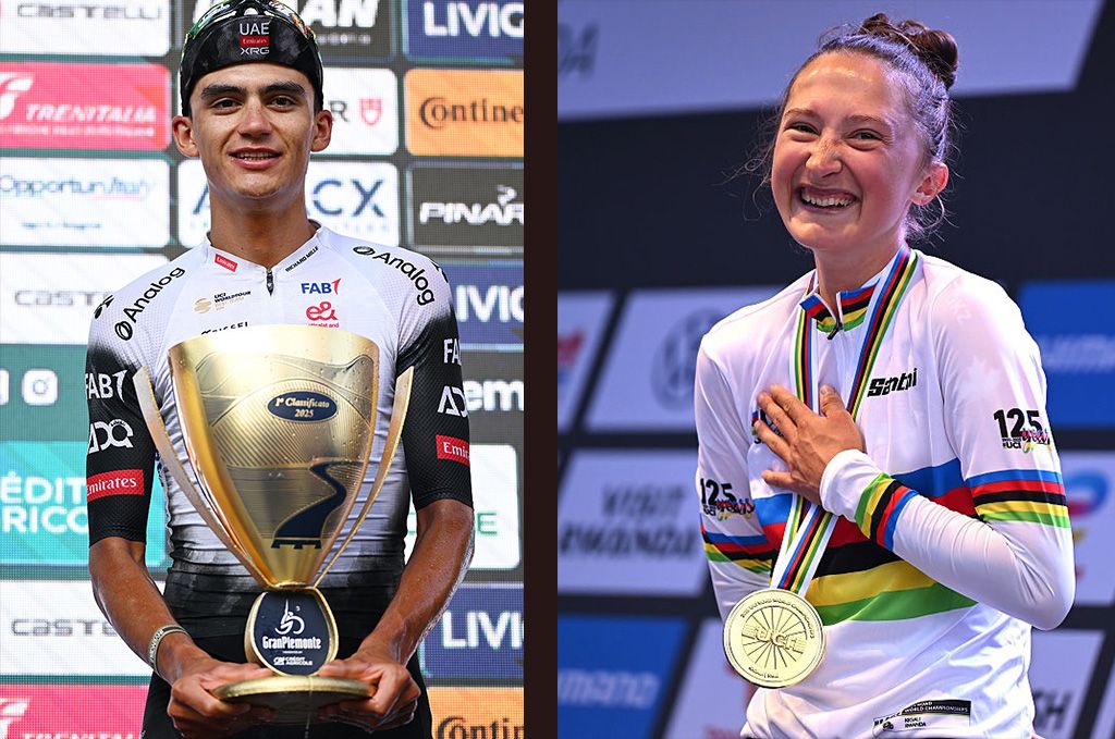The two most notable North American riders of 2025 were Isaac del Toro of Mexico and Magdeleine Vallieres of Canada