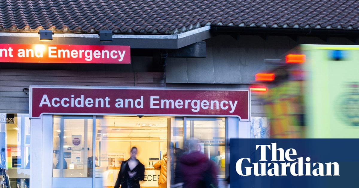 Huge rise in number of people in England’s A&Es for coughs or hiccups | A&E
