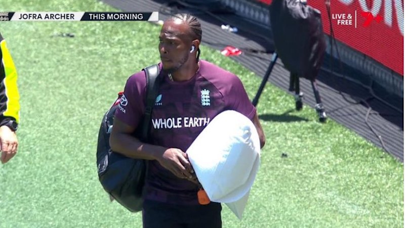 Jofra Archer accused of false bravado after clash with Steve Smith at end of Gabba Test