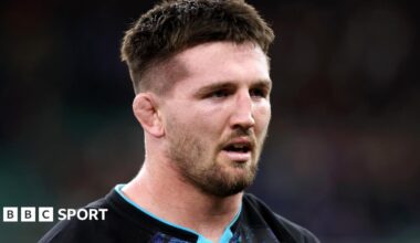 Tom Curry tackle on Juan Cruz Mallia