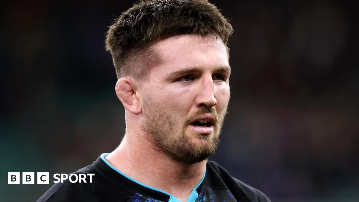 Tom Curry tackle on Juan Cruz Mallia