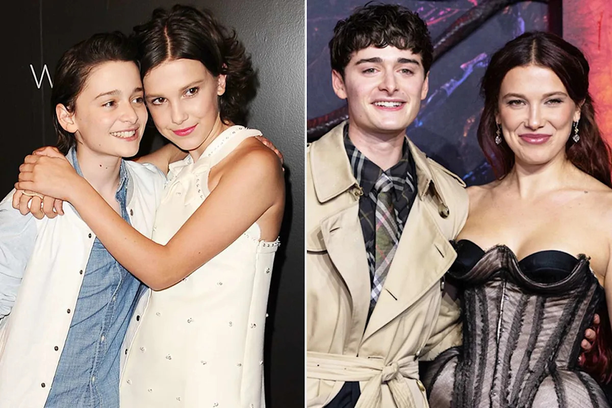 Noah Schnapp and Millie Bobby Brown Clicked 'the First Day' They Met on “Stranger Things” Set in 2015 (Exclusive)