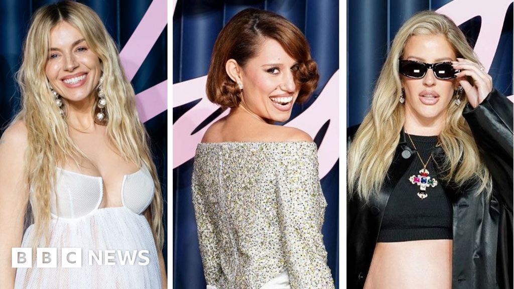 Traitors stars, Sienna Miller and Eillie Goulding's baby bumps, and more pictures from the Fashion Awards