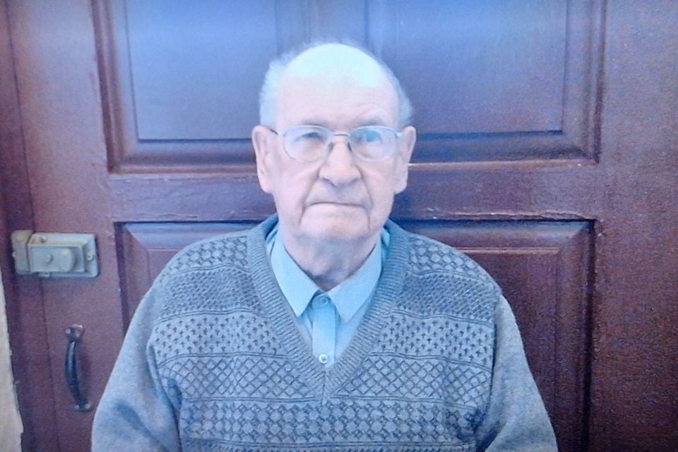 93-year-old Patrick Joseph Brady (Patsy), from the Barnmeen area.