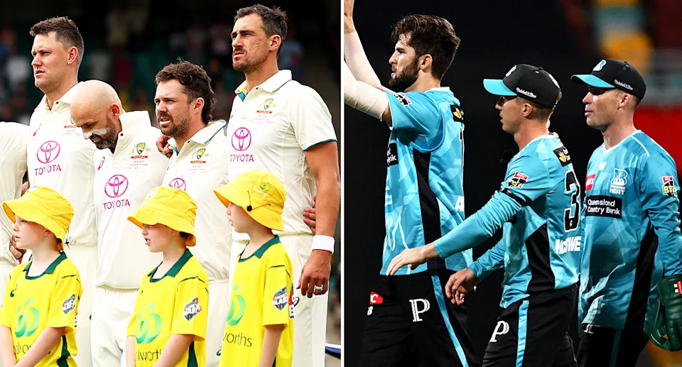 Shaheen Shah Afridi in the BBL alongside Travis Head and Nathan Lyon in the Tests.