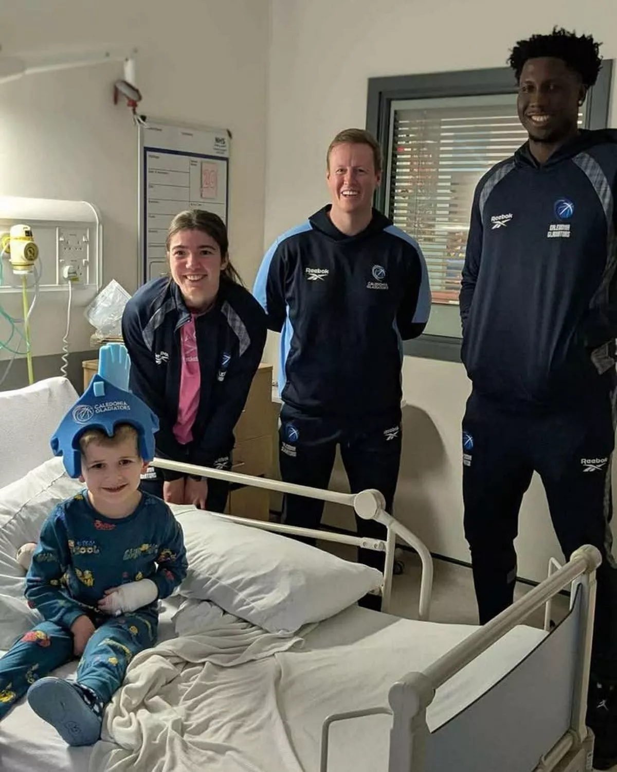 Rory was born with a 5p lesion on his head.