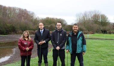 Balancing ponds created to help offset heavy rainfall at Edwalton Golf Club