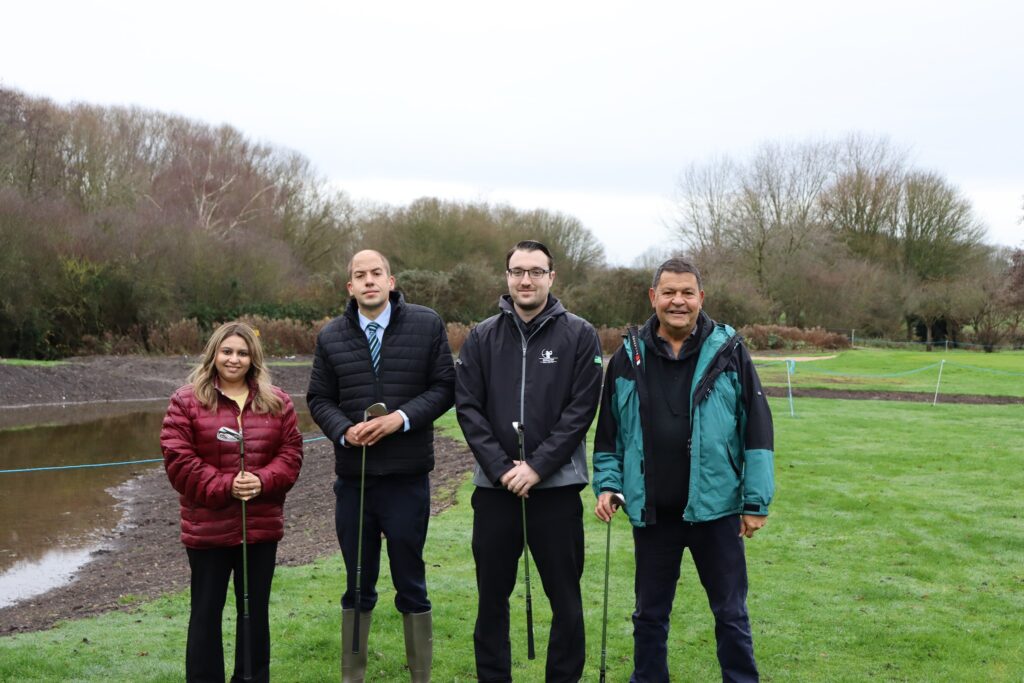Balancing ponds created to help offset heavy rainfall at Edwalton Golf Club