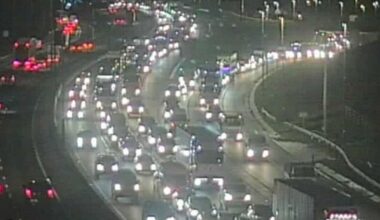 M25 traffic: Pile-up crash sparks 90-minute delays | UK | News