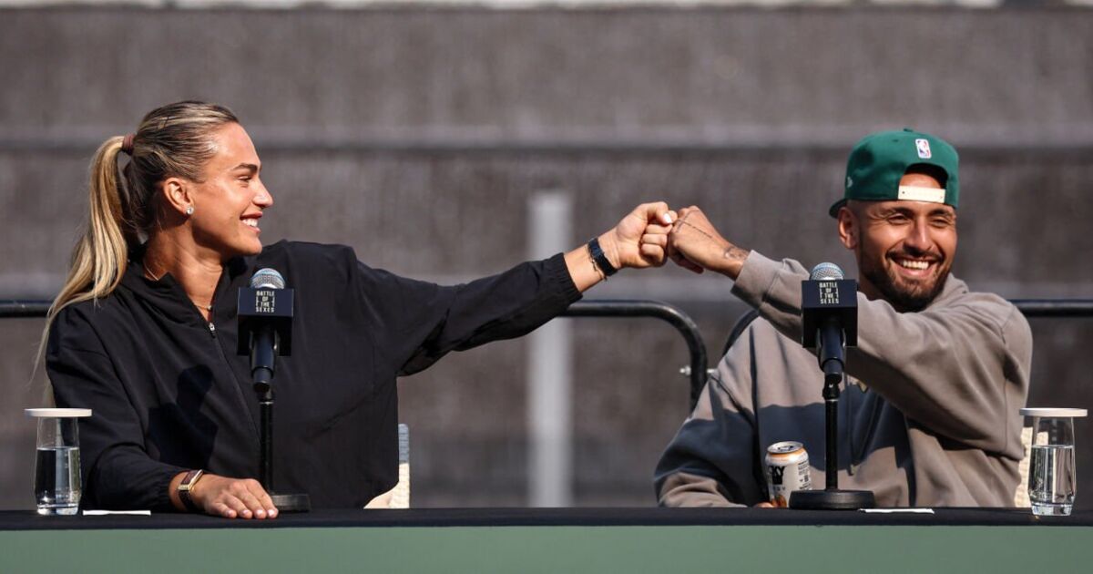 Aryna Sabalenka and Nick Kyrgios prize money for Battle of the Sexes | Tennis | Sport