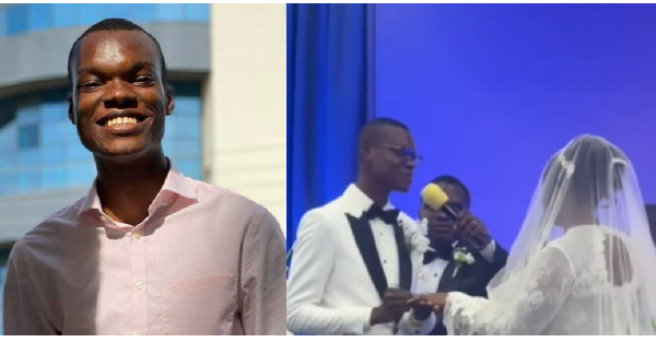 Journalist Caleb Kudah ties the knot