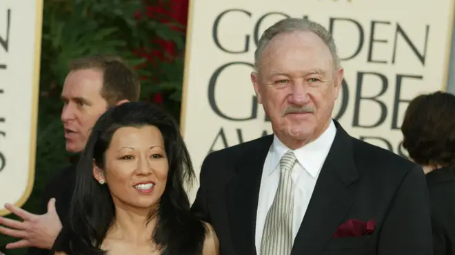 Gene Hackman and wife