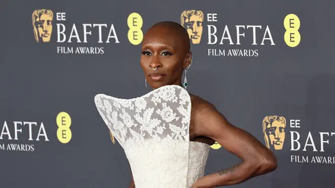 Cynthia Erivo at the 2025 EE BAFTA Film Awards