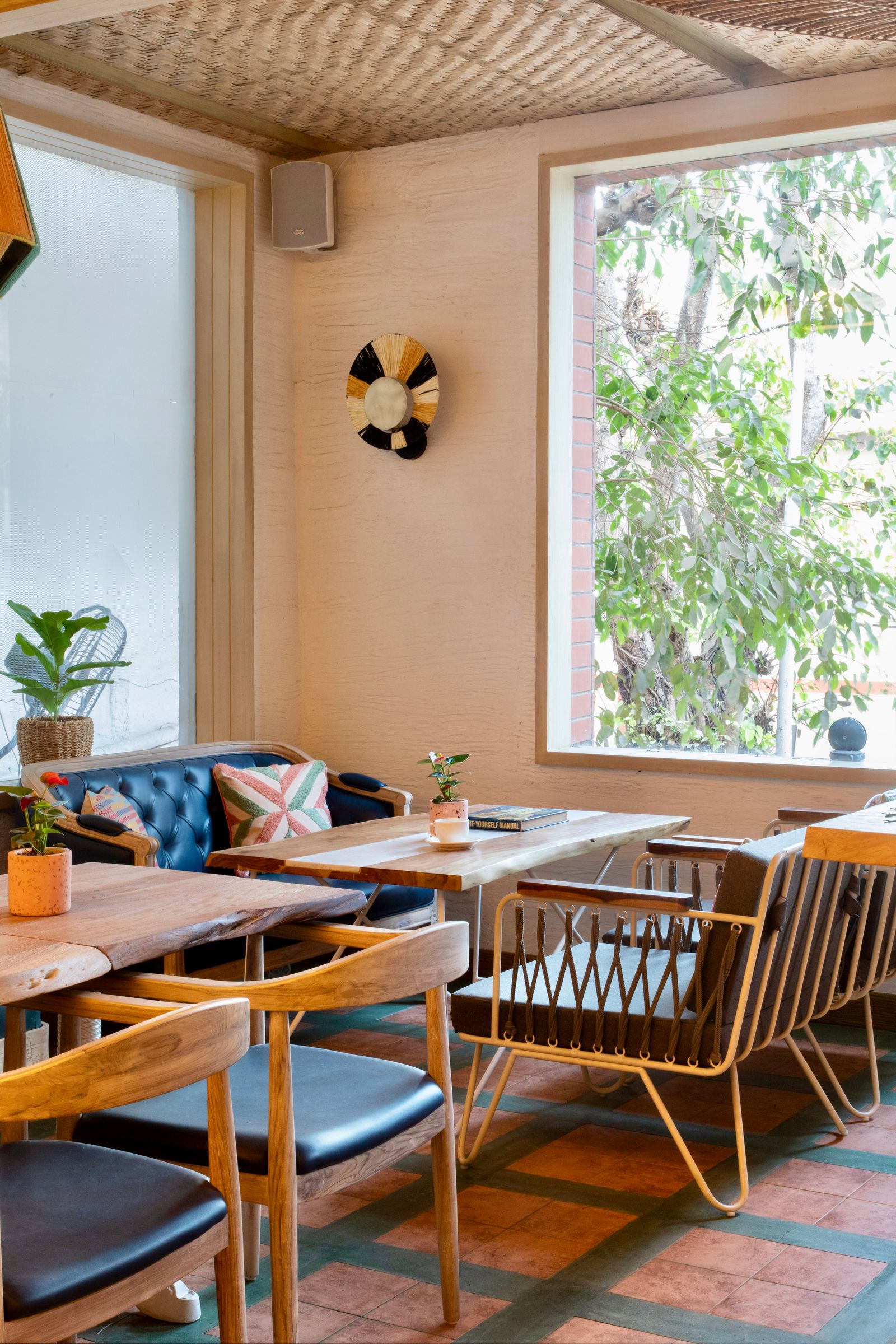 Image may contain Indoors Interior Design Furniture Table Dining Table Architecture Building Dining Room and Room...