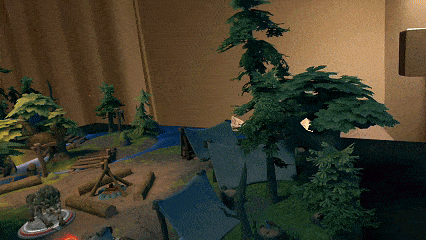 Fighting battles in mixed reality in Demeo X Dungeons &amp; Dragons: Battlemarked for the Meta Quest 3